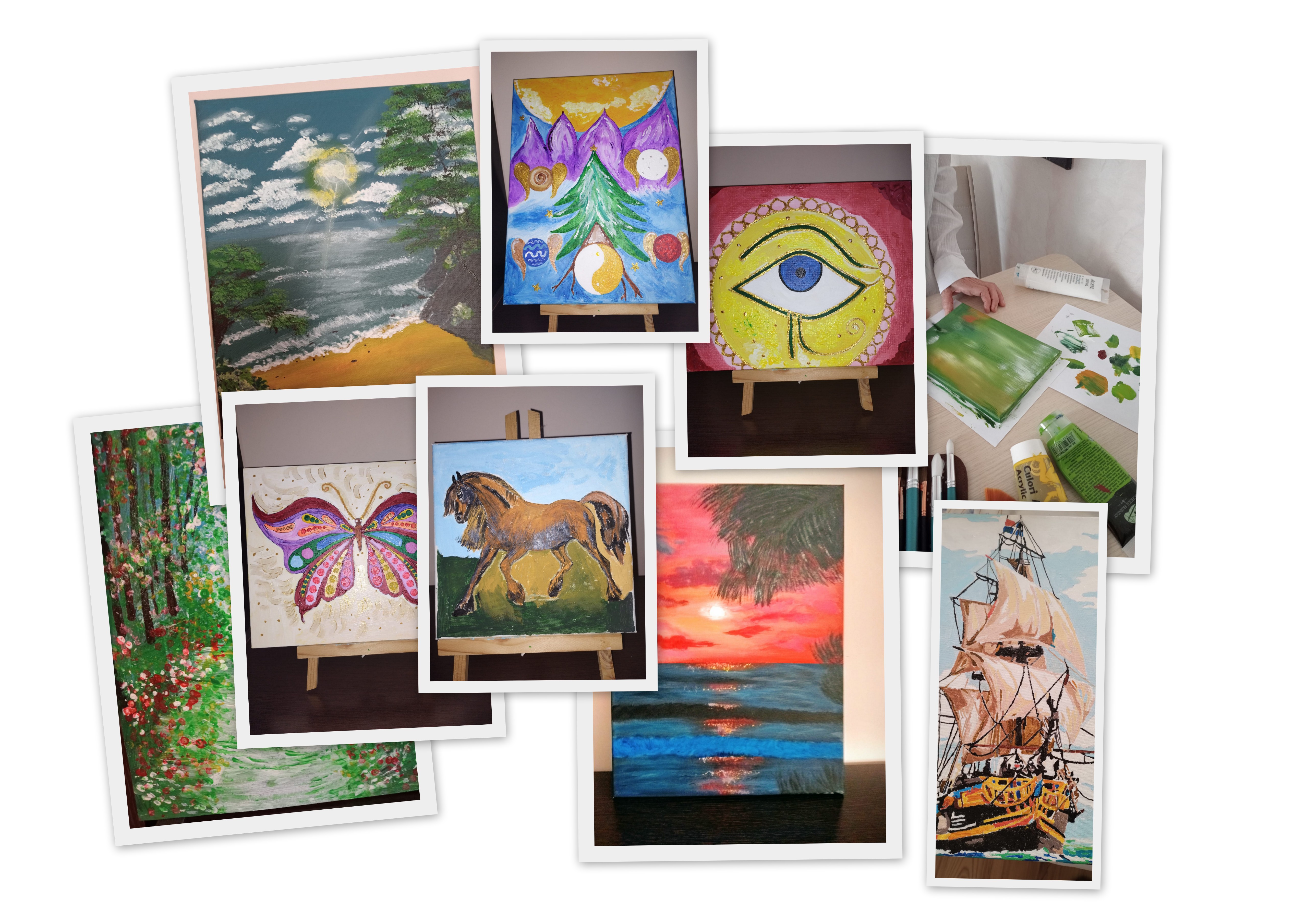 Colaj de fotografii Melonai & Sorinn